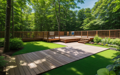 Ahşap Deck: Doğanın Zarafeti Evlerinize Geliyor!